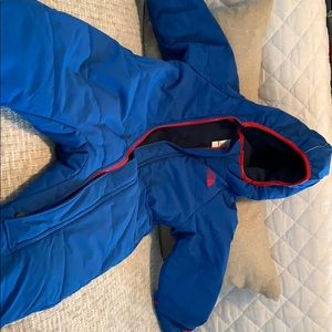 North face infant snow suit